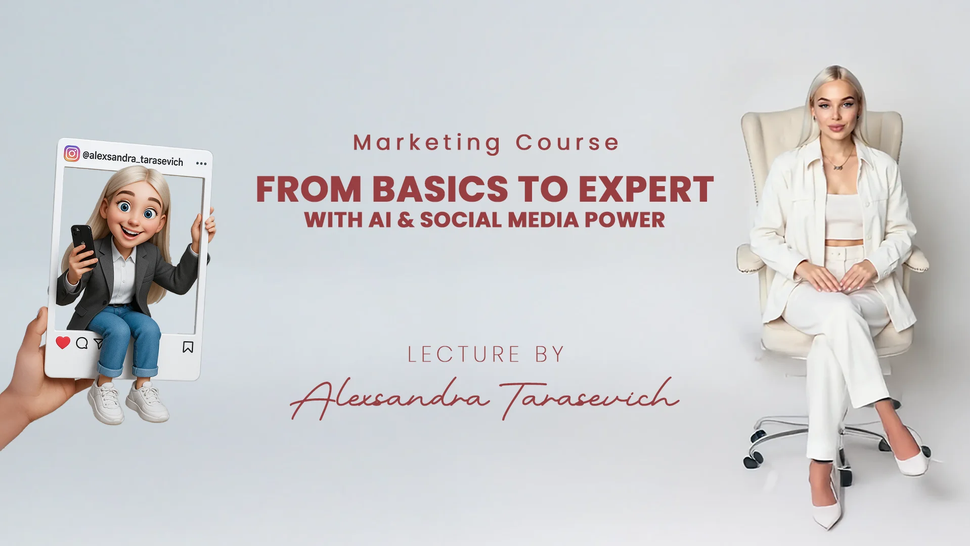 Marketing Course: From Basics to Expert with AI & Social Media Power